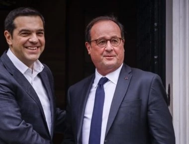 Α.Τσίπρας σε Φ.Ολάντ: «Ήσασταν πραγματικός φίλος της Ελλάδας στα δύσκολα»